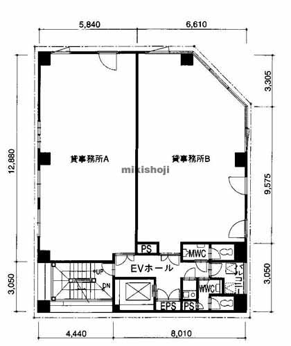 伏見フジビル 平面1