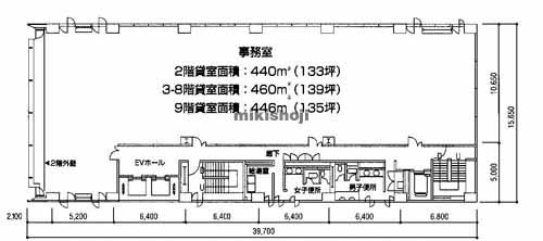 １０９１ビル 平面1