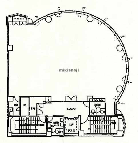 服部名古屋栄ビル 平面1