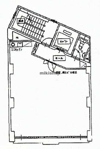 パークスクエアビル 平面1