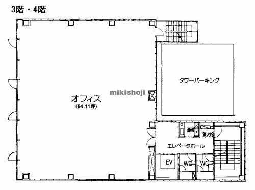 ＮＫＣビル 平面1