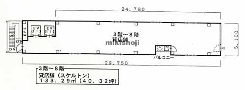 ＡＹＡ栄ビル 平面1