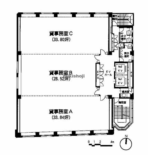 桜通ビル 平面1
