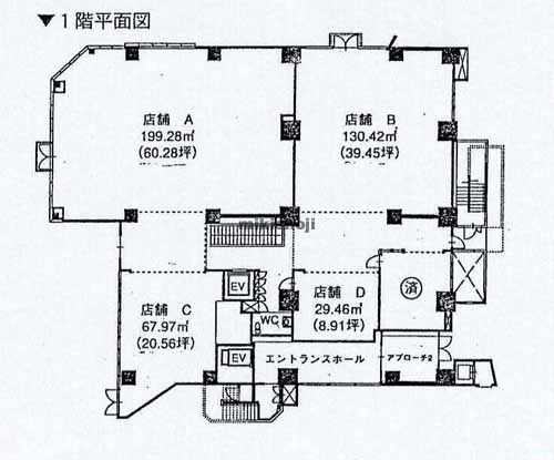 日本泉ビル 平面1