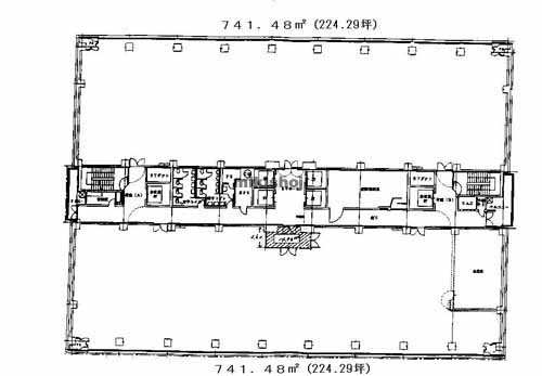 御幸ビル 平面1