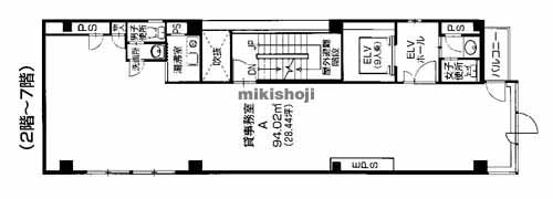 ＮＫ丸の内ビル 平面1