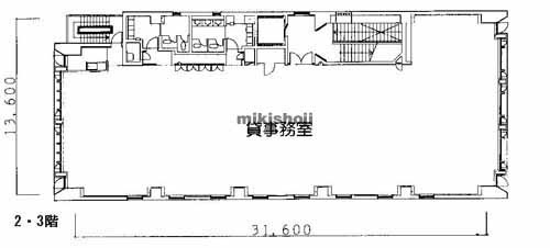 名古屋岡本ビル 平面1