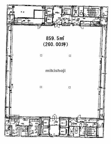 瀧定ビル 平面1