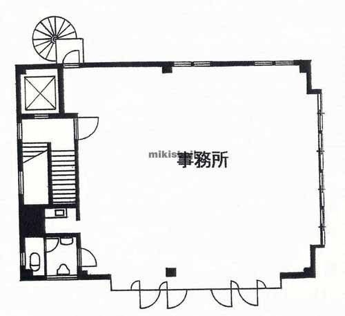 カタヤマビル 平面1