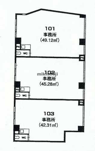 ノーサレンダー 平面1