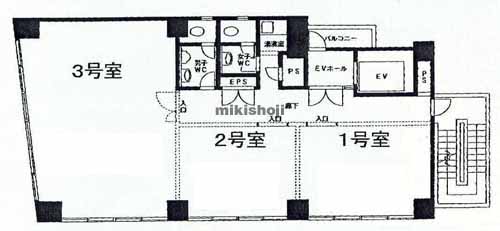セントラル千種ビル 平面1