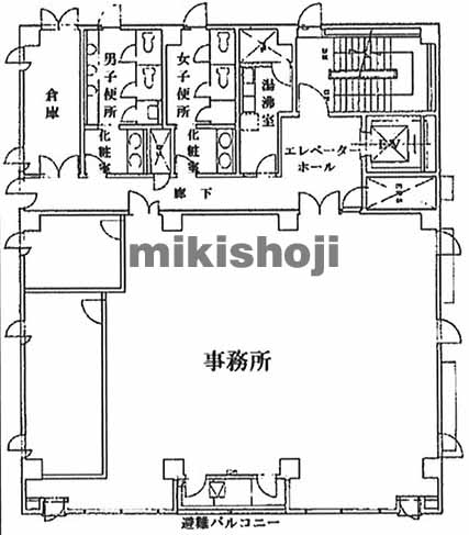 ＡＫＡＴＳＵＫＩ　ＢＬＤ 平面1