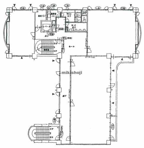 島田商工会議所会館ビル 平面1
