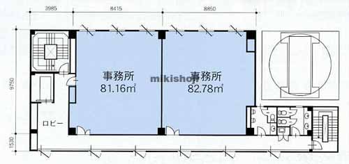 迦葉館(ｶｼｮｳｶﾝ) 平面1