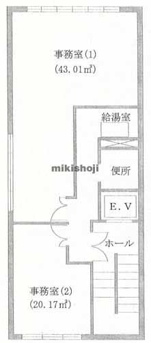 中部土地ビル 平面1