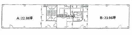 ダイドー名駅南第２ビル 平面1