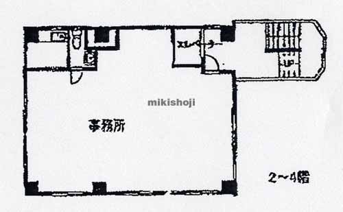 サンライズ吹上ビル 平面1