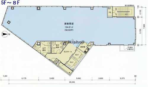 アストラーレ名駅 平面1