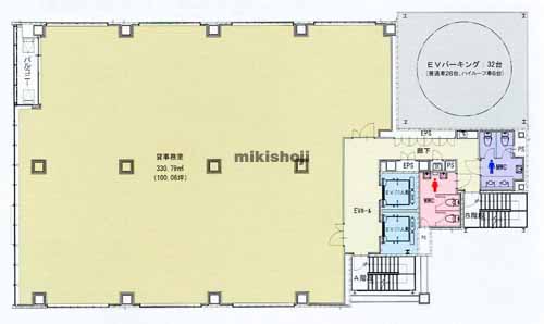 ＢＰＲプレイス久屋大通 平面1
