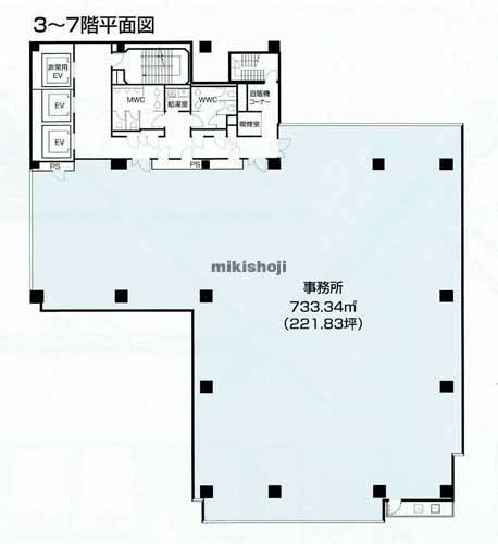 広小路アクアプレイス 平面1
