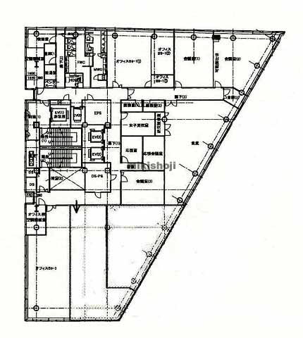 ＣＯＣＯＬＡ　ＦＲＯＮＴ（ｻｰﾗﾀﾜｰ・ｶﾞｰﾃﾞﾝｻｲﾄ含） 平面1