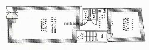 音羽第三ビル 平面1
