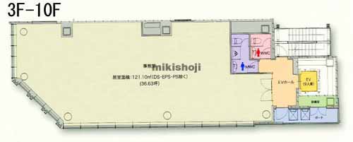 ５１ＫＴビル 平面1