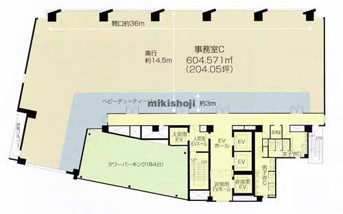 ＫＤＸ名古屋栄ビル 平面1