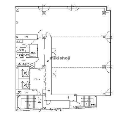 カナデン名古屋ビル 平面1
