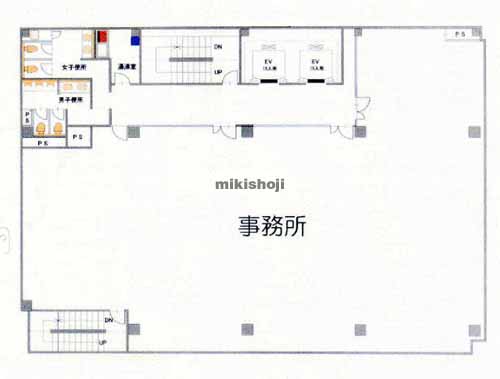 エステート名古屋ビル 平面1