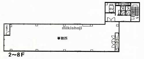 ニュープラスビル 平面1