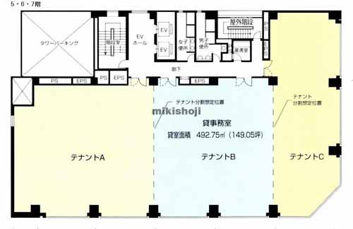 Ｊ・伊藤ビル 平面1