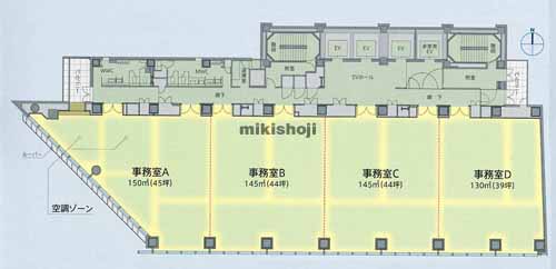 関電不動産高岳ビル 平面1