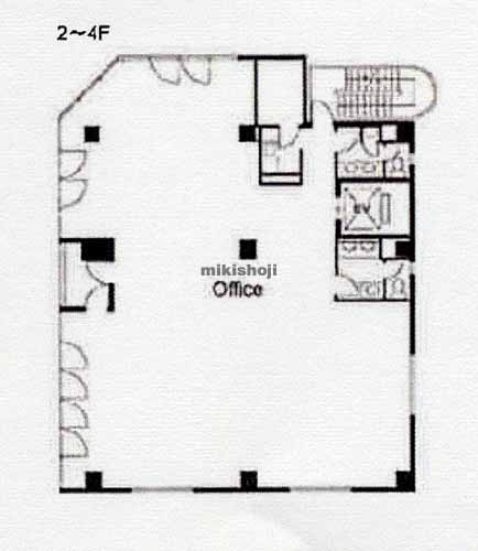 加賀ビル 平面1