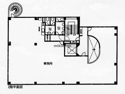 王子不動産勝川ビル 平面1