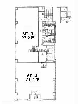 名駅ＫＭビル 平面1