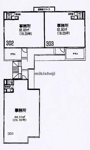 カワツビル 平面1