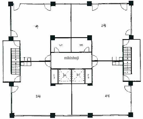 ＢＢＢビル 平面1