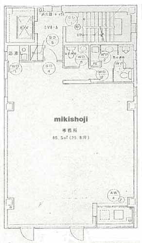 菊井イーストビル 平面1