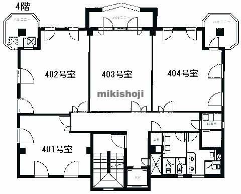 クロススクエア長野県庁前 平面1