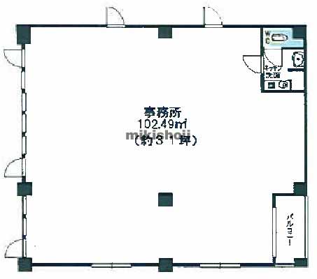 エムズハウス栄 平面1