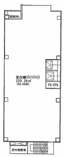 シエルブルー栄広小路 平面1
