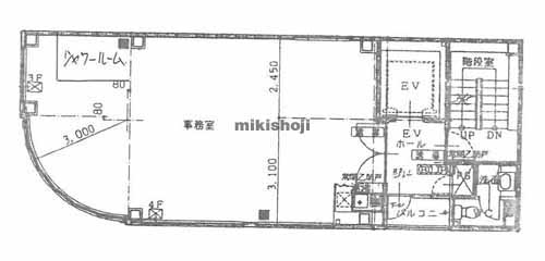 中部商事株式会社本社ビル 平面1