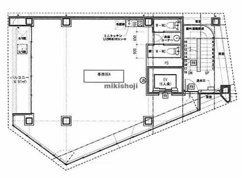 名駅アネクス 平面1