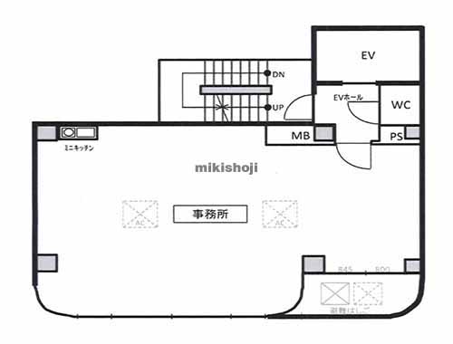 グロリアス本町ビル 平面1