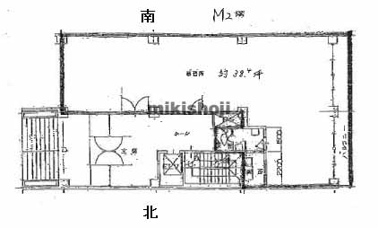 明治産業本社ビル 平面1