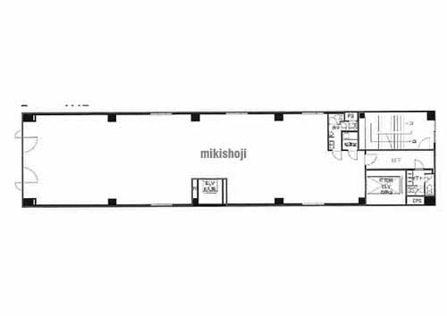 ＣＵＲＩＯ　ＳＨＩＺＵＯＫＡ(旧:静岡白木屋ﾋﾞﾙ) 平面1