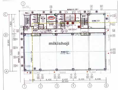 ミユキビジネスパーク一号館 平面1