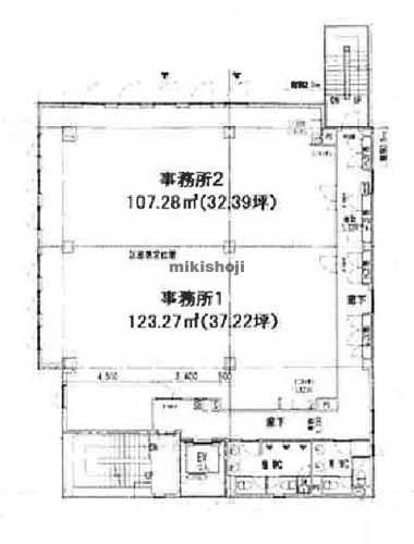 ＫＡＲＩＹＡ　ＩＳＳＨＩＫＩ　ＢＬＤ 平面1