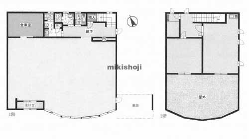 松本三丁目テナントビル 平面1